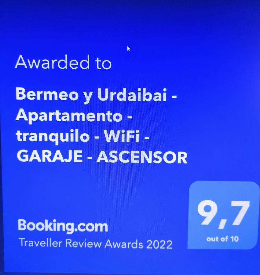 Bermeo Y Urdaibai - Parking-Ascensor - Wifi - Tranquilo Apartman Kültér fotó