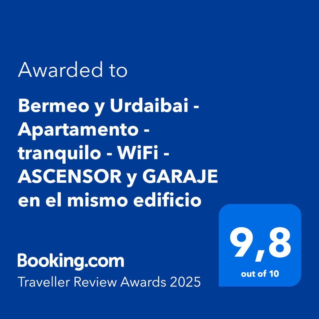 Bermeo Y Urdaibai - Parking-Ascensor - Wifi - Tranquilo Apartman Kültér fotó